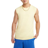 Champion T-Shirt, Sleeveless, Tank, Classic Muscle Tee Top for Men (Reg. or Big & Tall), Sunbeam Glow, Small